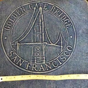 Vintage Chef Apron/Smock SF 3 pockets USA Jean